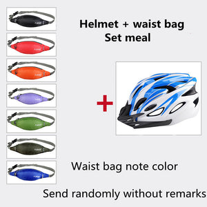 Blue and white package