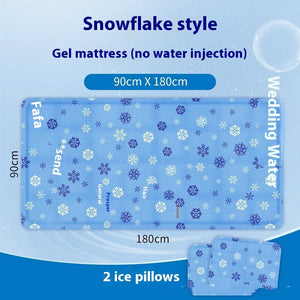 90x180Snowflake with pillow