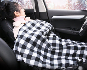 12V heating blanket black gray