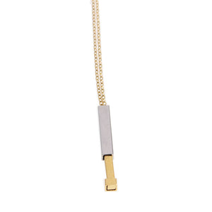 Square gold silver