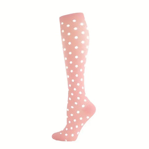 Coral Orange Dots