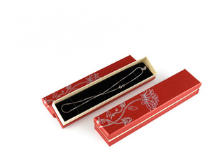 Pink necklace case