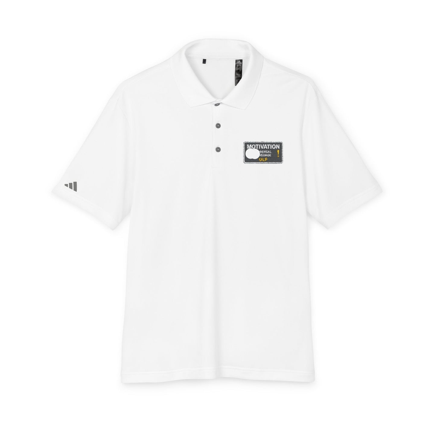 Motivation Is a Universal Language Polo — Unisex Performance Polo