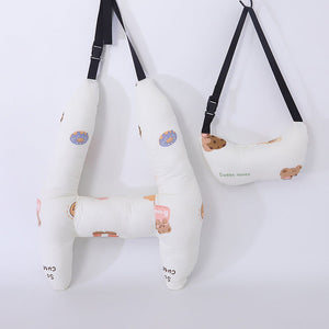 Beige Bear+Headrest