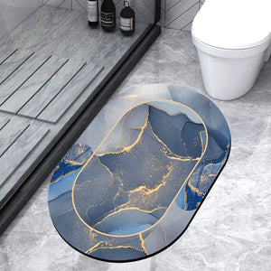 Smoky gold oval