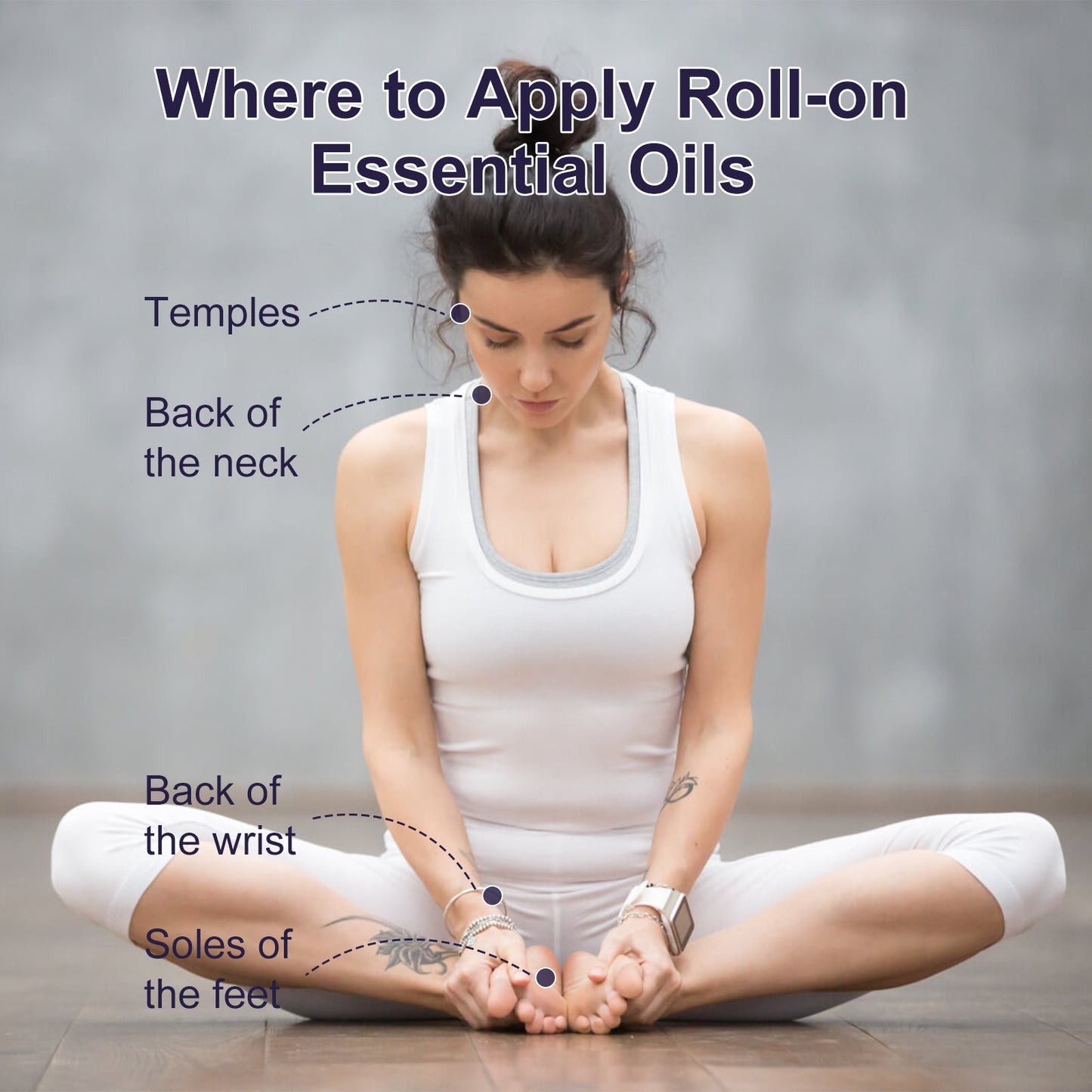 Body Care Ball Oil Apply Ball Massage Treatment Oil To Your Wrists
