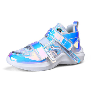 Blue white