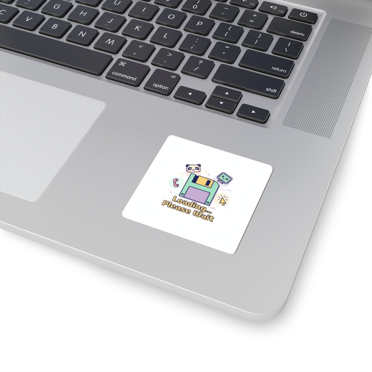 Loading Please Wait Floppy Disk Sticker | Old Internet Aesthetic, 90s Web Nostalgia
