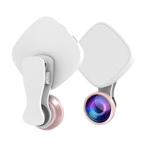 white with lens