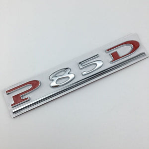 P85D Silver Red+underline