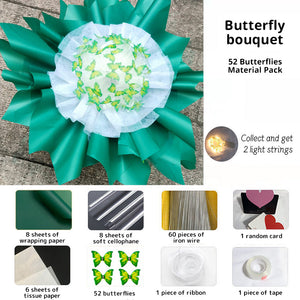 52 butterflies-Green