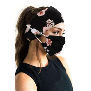 Black pink flower