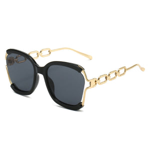 Black Frame Full Gray Lens