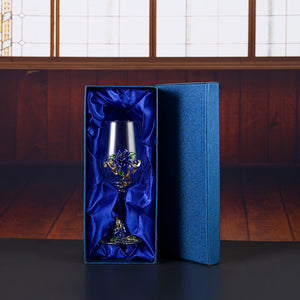 Single Blue Glass