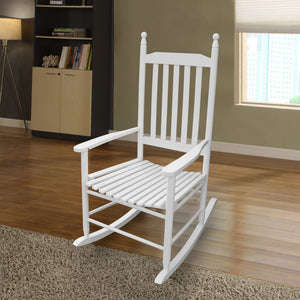 White + Solid Wood
