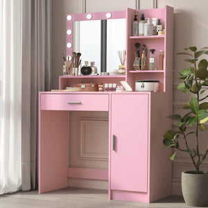 Pink + Particle Board