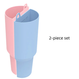 Light blue + light pink