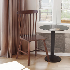 Walnut + Rubber Wood