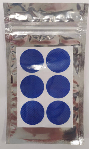 2.8cm blue (10 sheets/aluminum plated zipper bag)