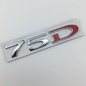 75D silver red