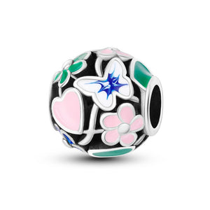 Love Butterfly Flower Bracelet