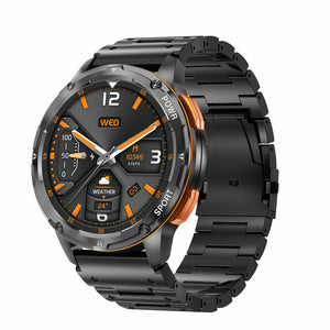 Black three steel strap