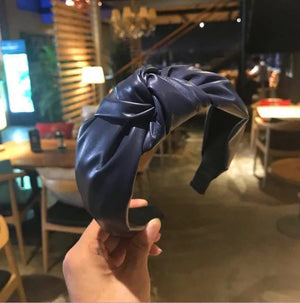 navy blue hairband