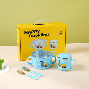 Blue Duckling 4-piece Set