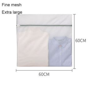 A1004#Grey white fine mesh extra large