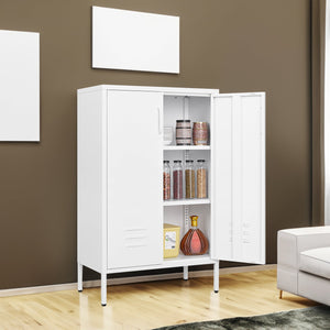 White + Metal + Modern