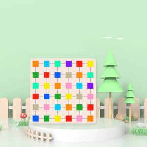 Color block capture puzzle