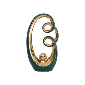Double circle ornament