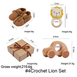 Lion Crochet Set
