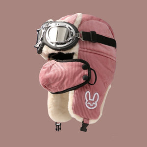 Hat Glasses Pink