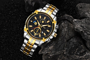 Between gold and black