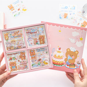 Warm day cute gift box PET