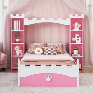Pink+White + Wood + Twin