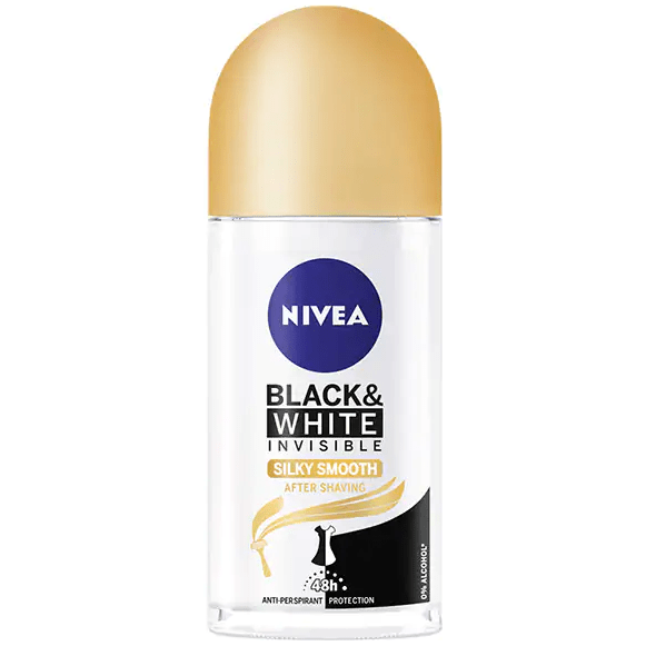 Nivea Invisible Silky Smooth Roll On Deodorant 50ml