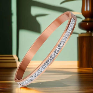 29-D-3 rose gold egg shaped 6mm