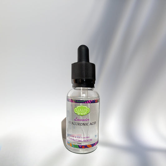 Lavender Hyaluronic Acid Serum – Calming & Deep Hydration