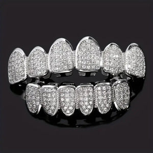 Silver 6-speed zircon set