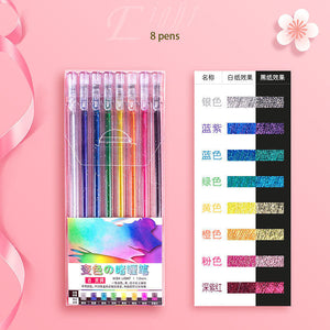 8 color pens