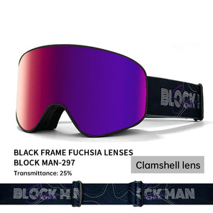 Purple Lens with Black Frame
