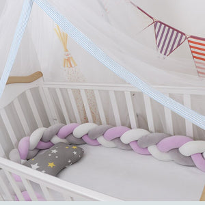 Grayish white and light purple