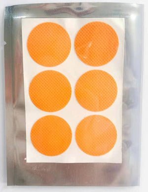 2.8cm orange simple aluminum plated bag
