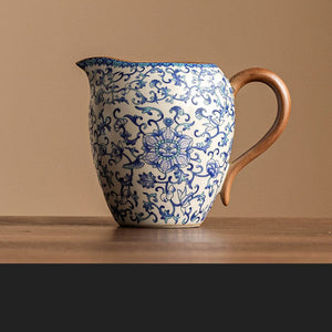 Ruyao Blue and White Entangled Lotus Series _ Fair Cup [Simplified]