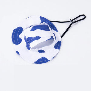 Blue white