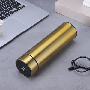 Smart Temperature Display - Gold