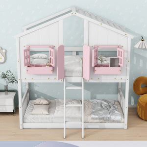 Pink+White + Pine + Twin
