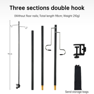 Three sections double hook(without floor nails)